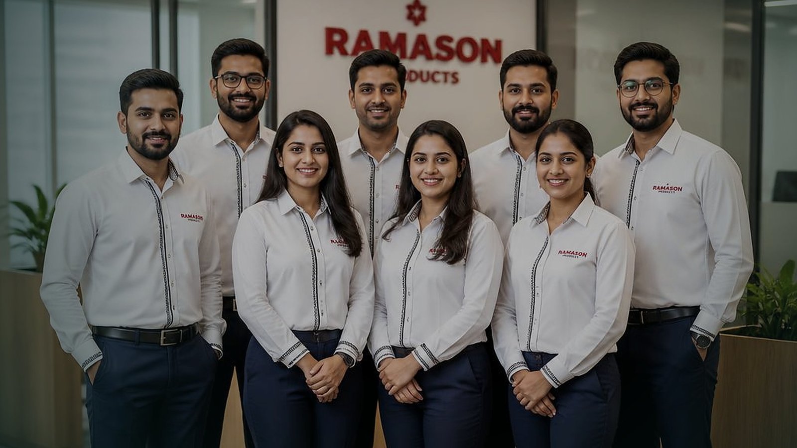 The Ramason Products team at the Indore office